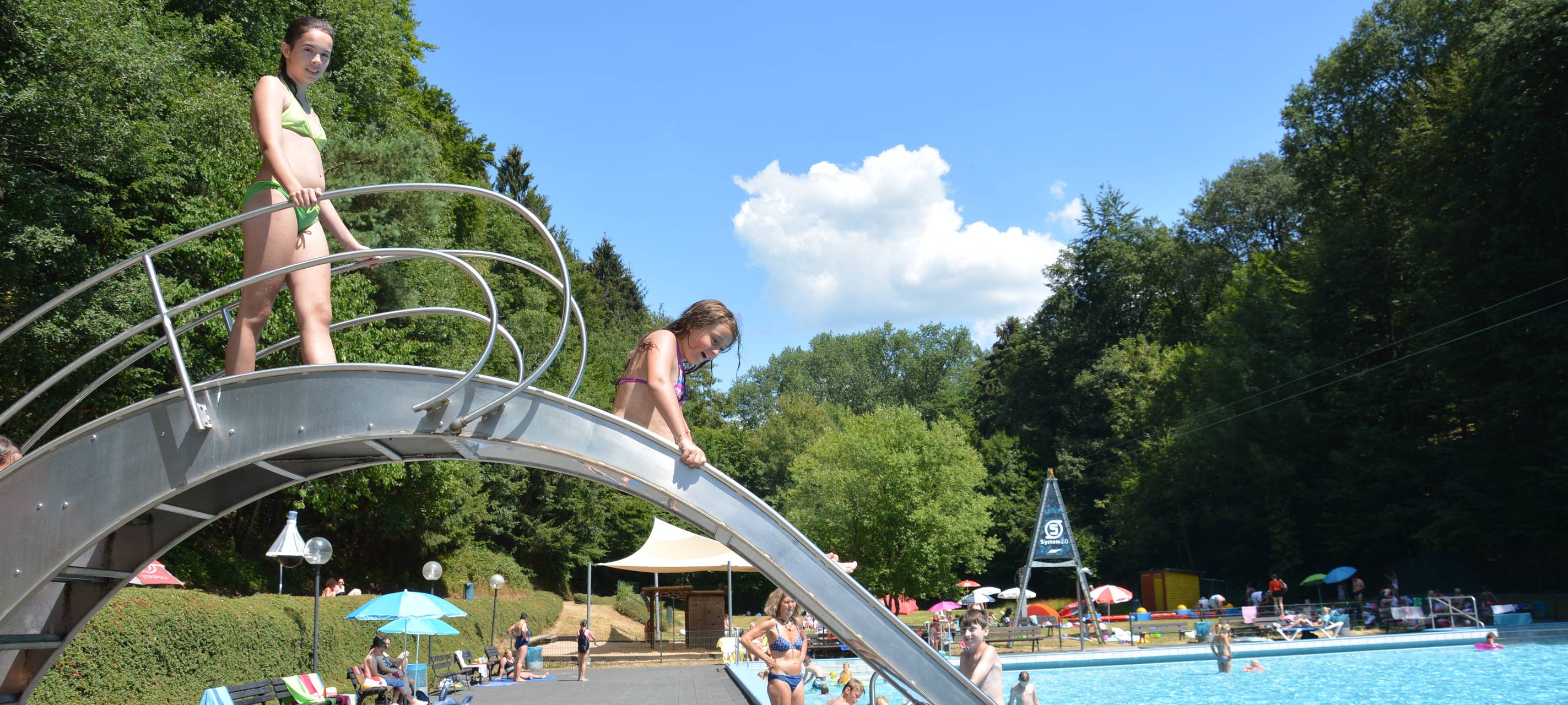 Weniger Badegäste in den Sommerferien