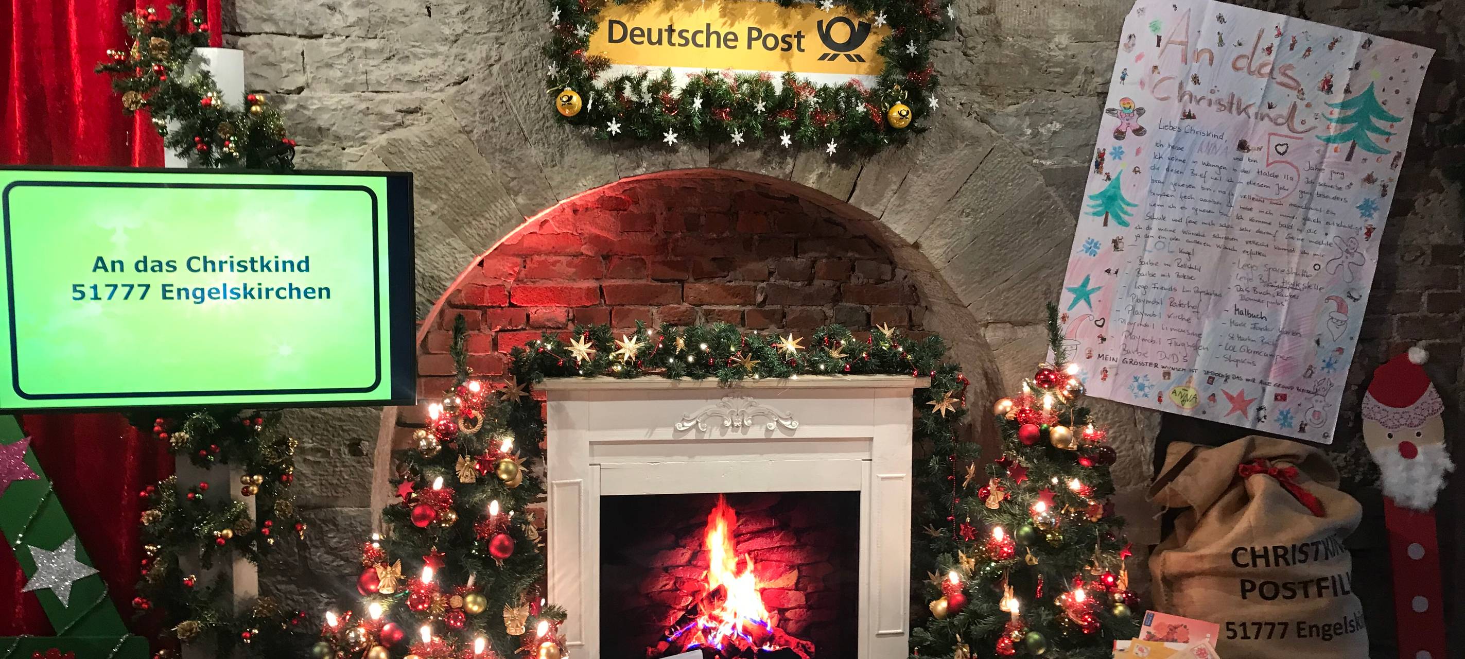 Christkind-Postamt in Engelskirchen eröffnet