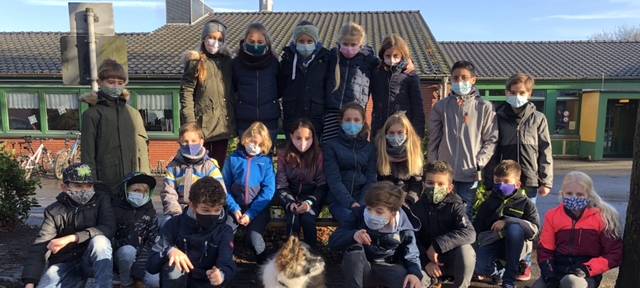 Schulhund Ari am Gymnasium Wermelskirchen