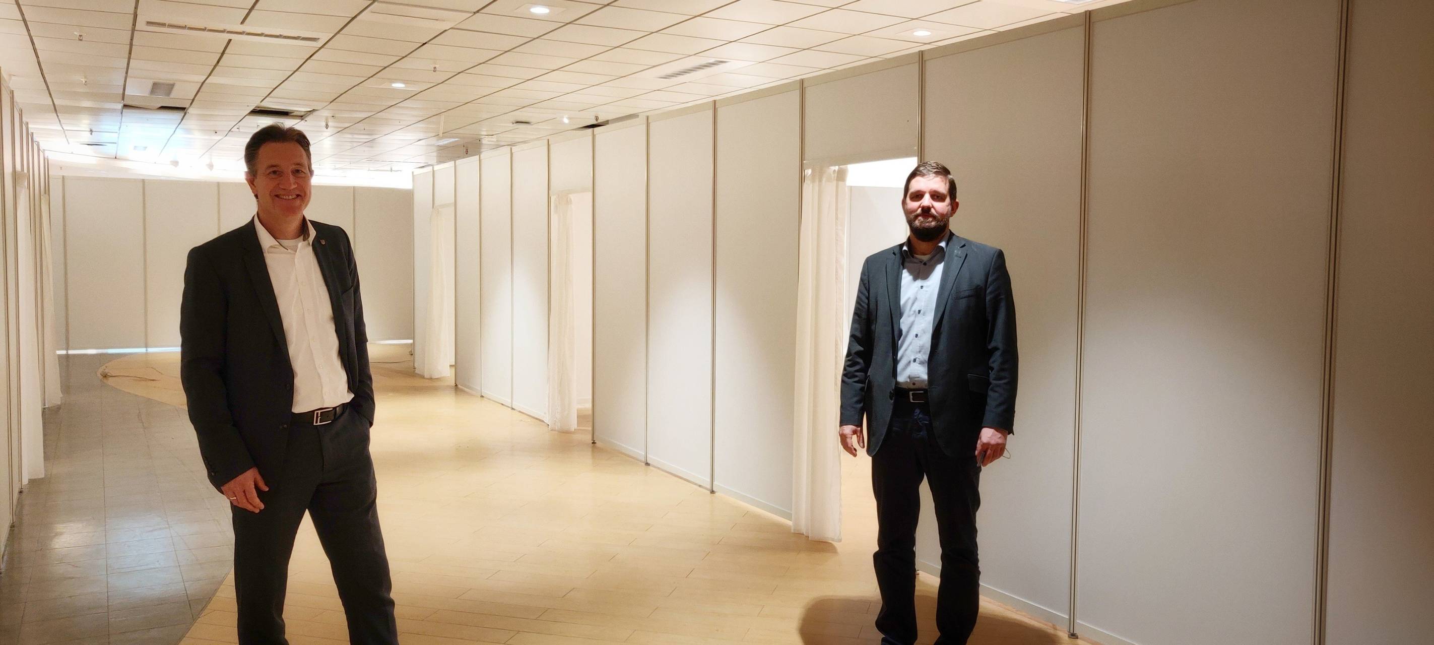 Oberberg: Corona-Impfzentrum soll Mitte Dezember fertig sein