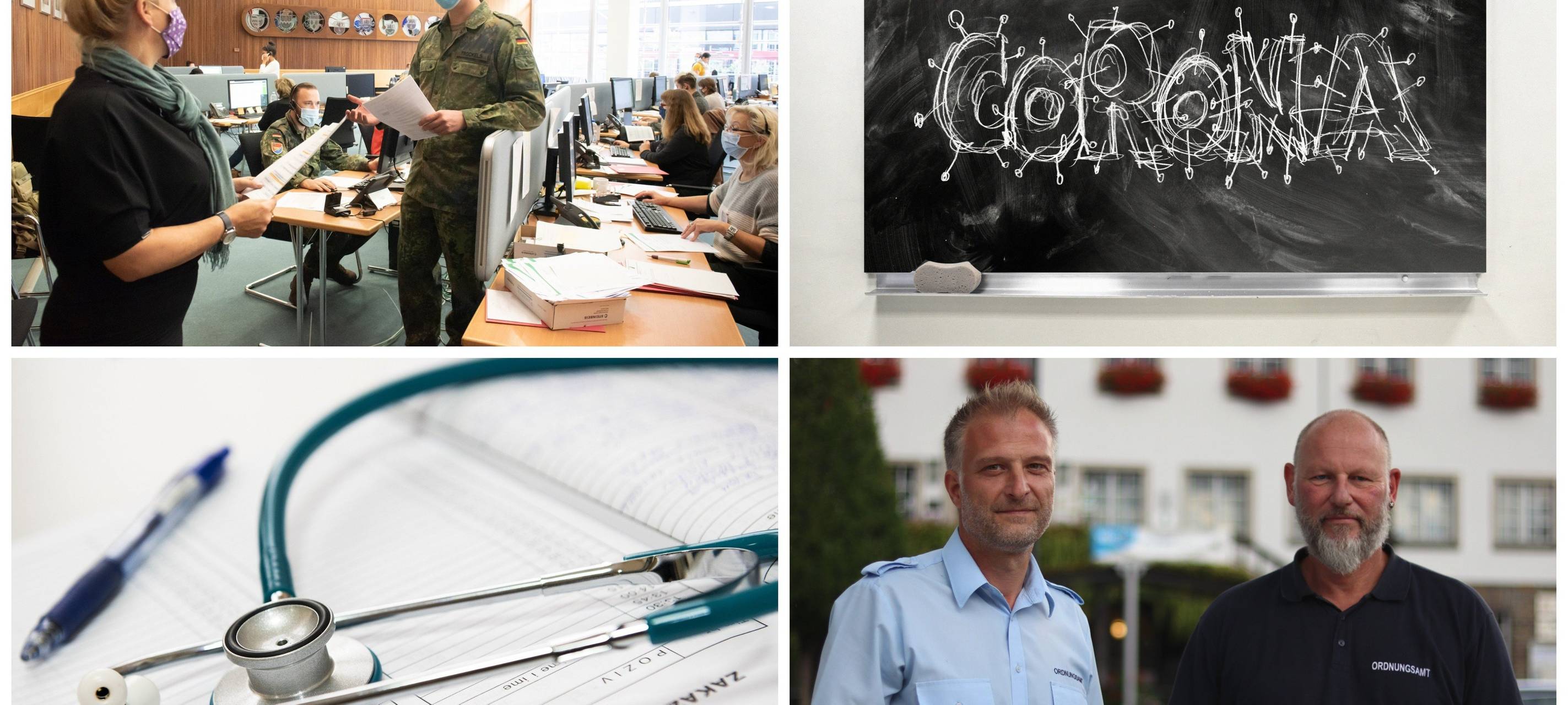 Schulleiter, Ärztinnen, Gesundheitsamt: An der Corona-Front