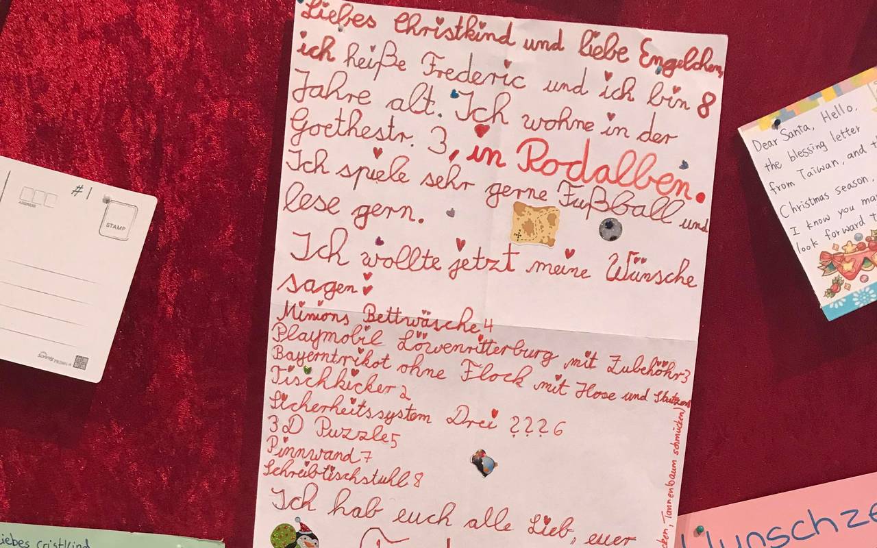 Engelskirchen Schon 5 300 Wunschzettel Im Christkind Buro Radio Berg