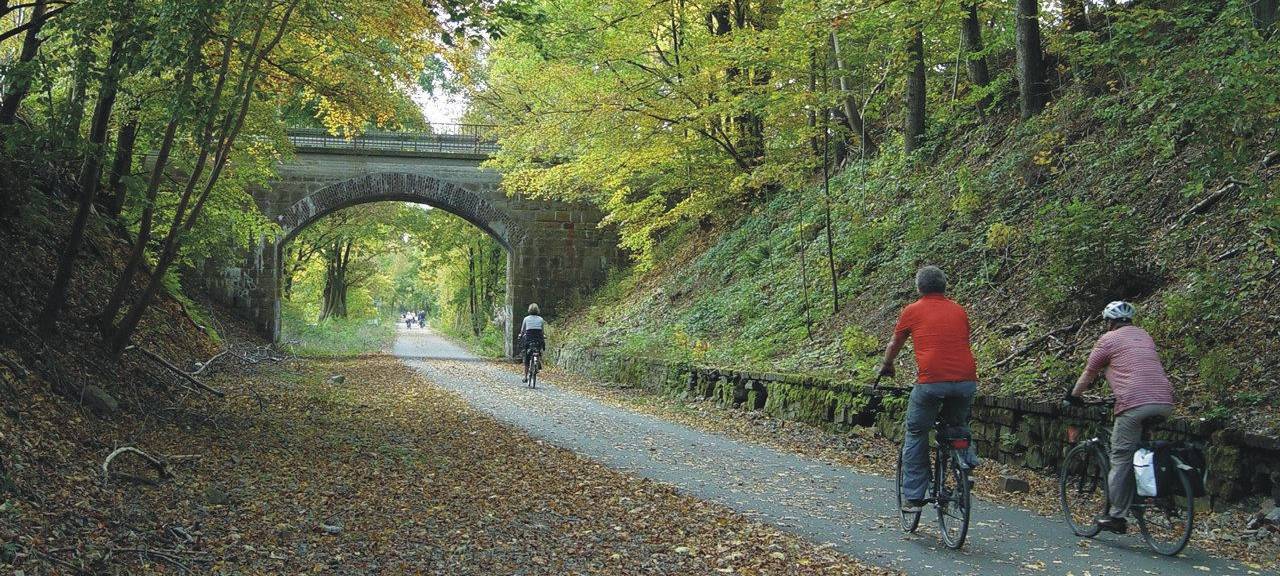 Trassentreffen - "Zehn Jahre Radtrasse" wird am Sonntag groß gefeiert