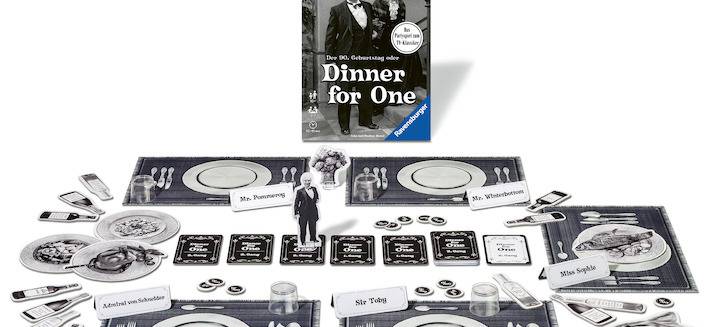 Kult-Sketch "Dinner for One" als Spiel