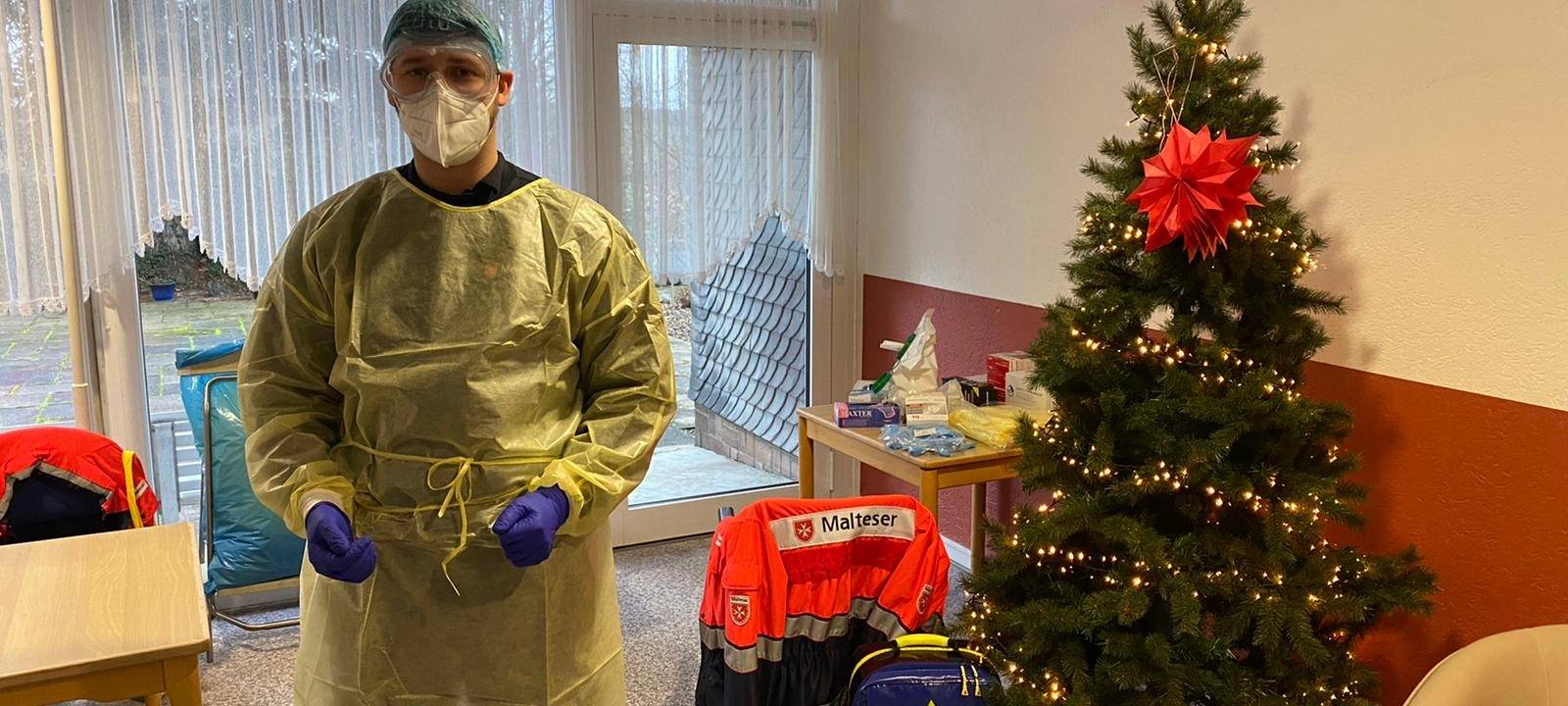 Oberberg: Malteser und DRK unterstützen bei Schnelltests