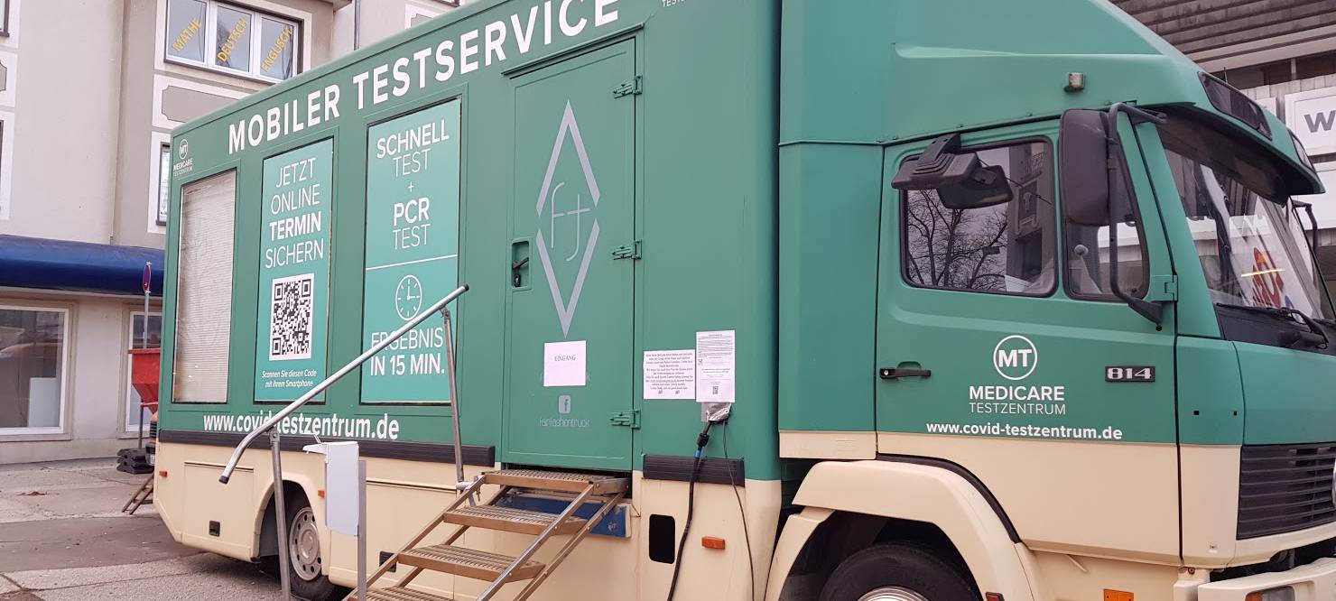 Corona-Teststation Bergisch Gladbach