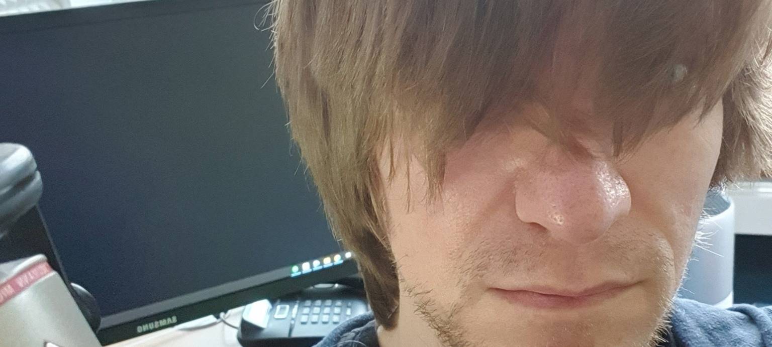 Sascha Wandhöfer versucht sich als Mähnendompteur