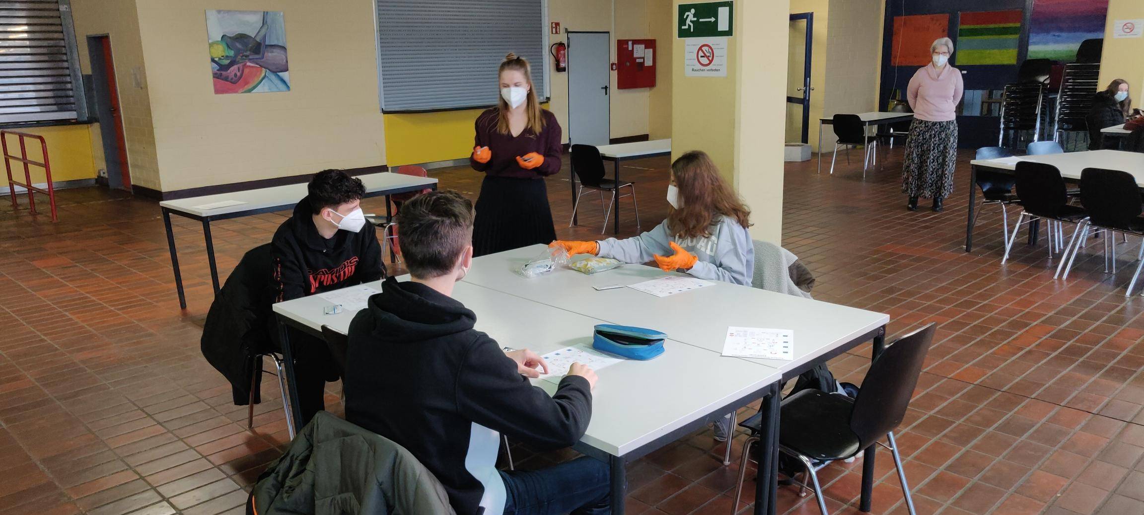 Spucktest Schulen Bergisch Gladbach