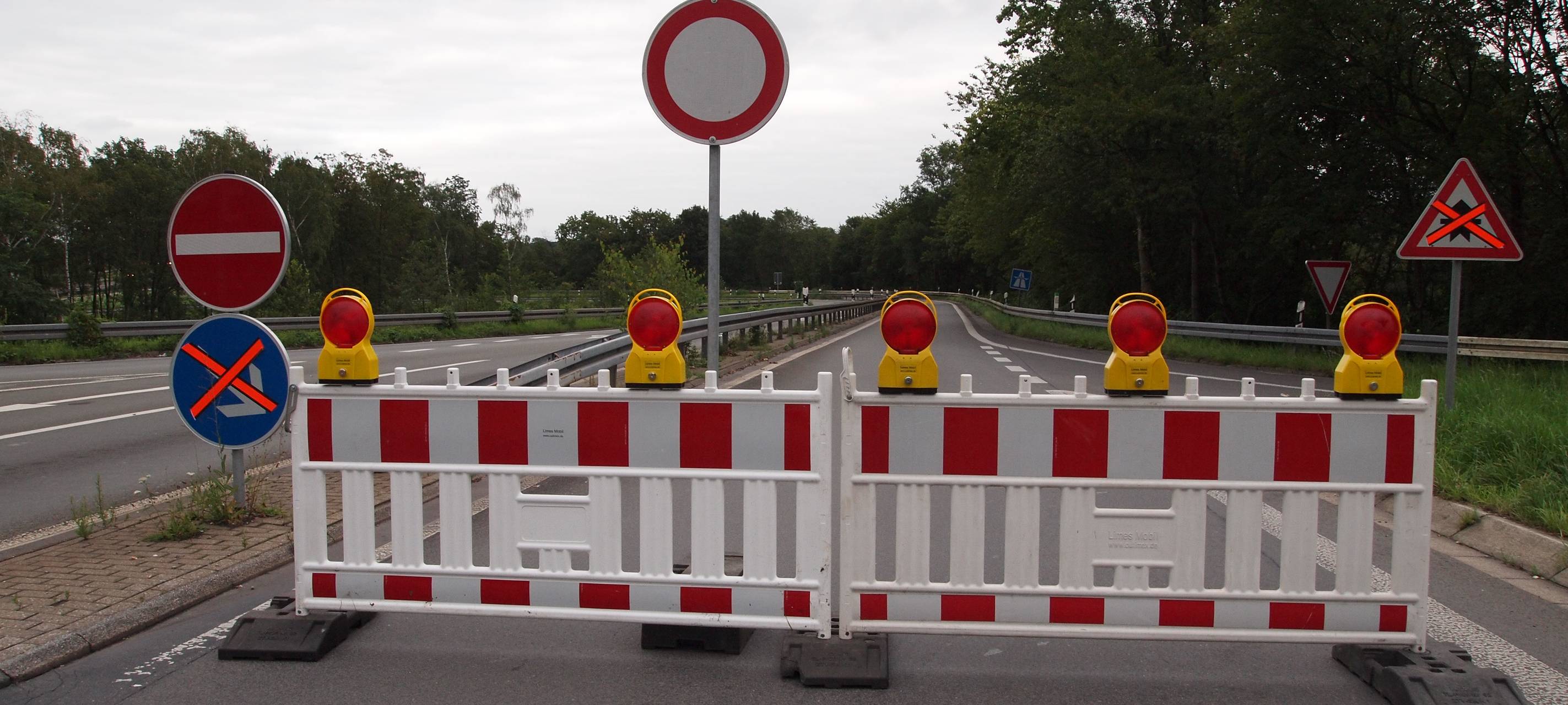 Bergisch Gladbach: A4 Auf- und Abfahrt in Bensberg länger dicht