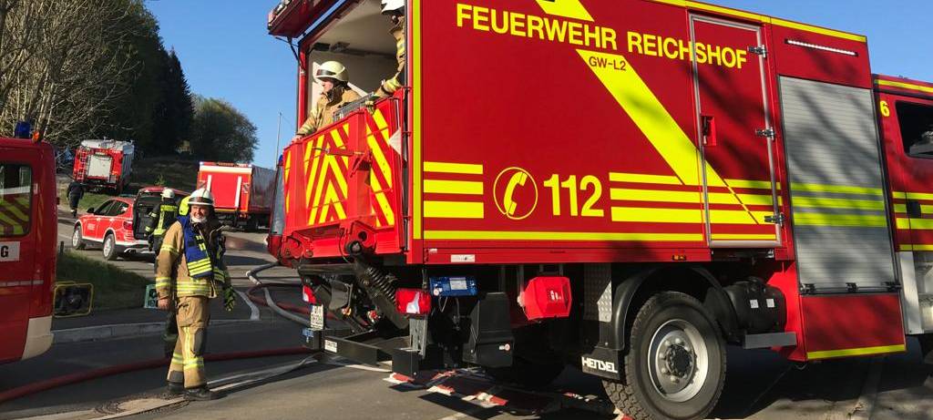 Waldbrand Gummersbach Strombach Einsatz Feuerwehr