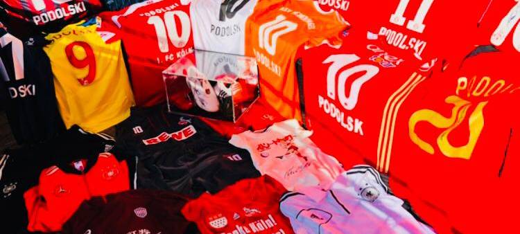 Podolski Fan Sammlung aus Wipperfürth