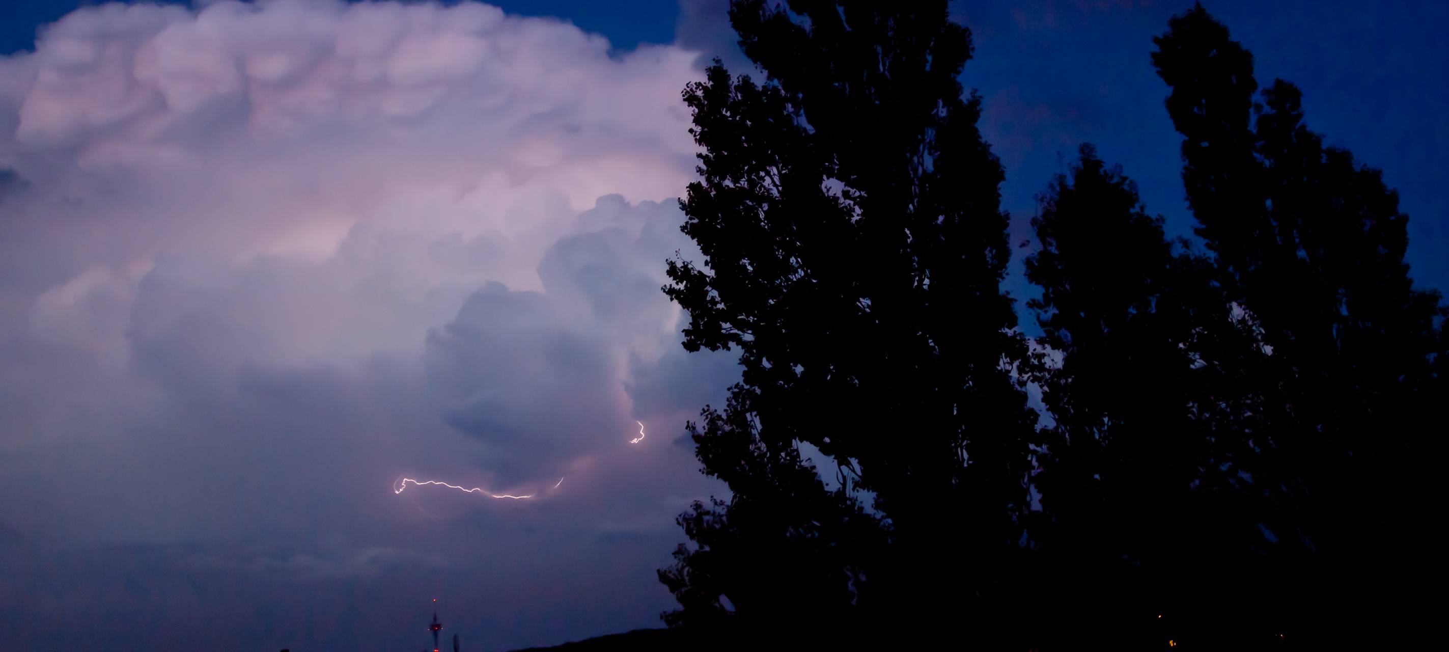 Gewitter sorgen nicht für große Probleme