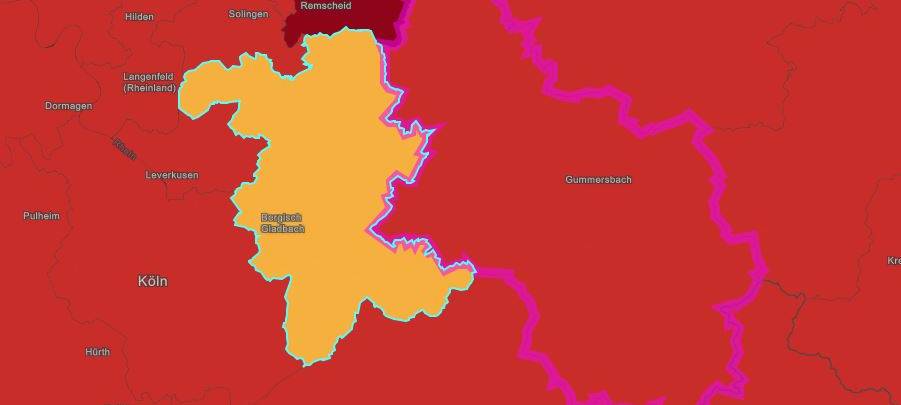 Corona-Inzidenzwerte in beiden Kreisen gesunken