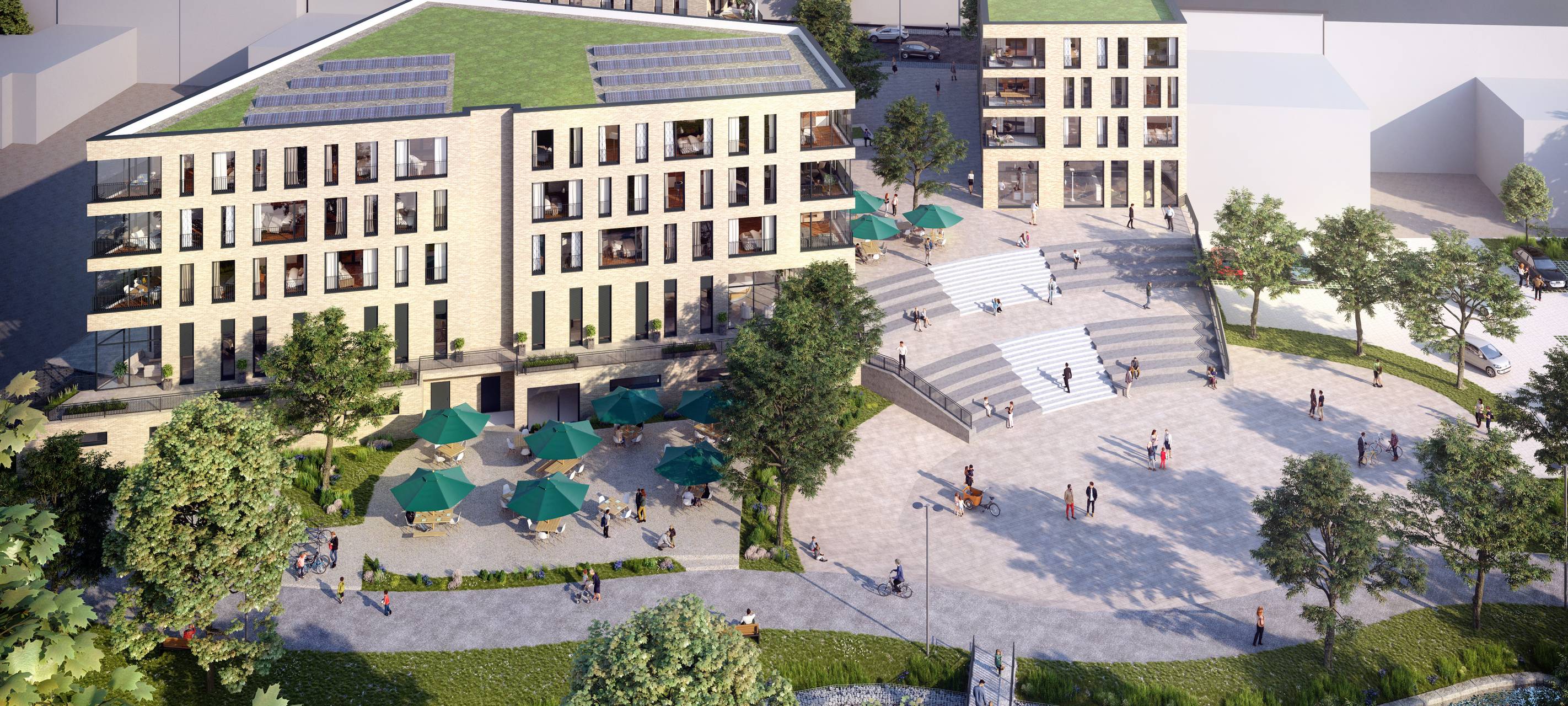 Umgestaltung des Waldbröler Merkur-Areals hat begonnen