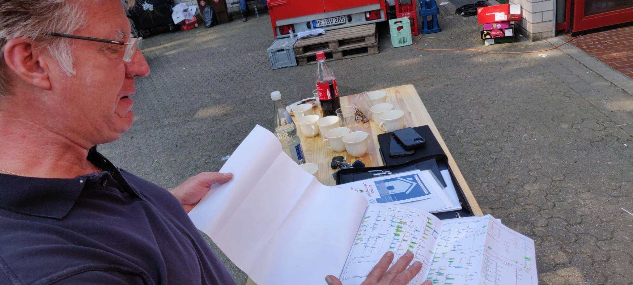 Stromversorger arbeiten in Leichlingen auf Hochtouren