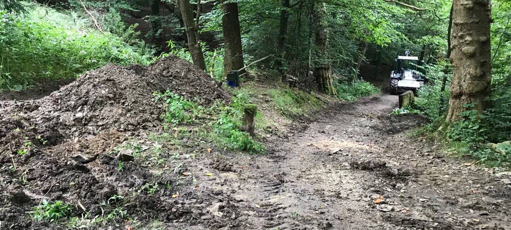 Bergische Wanderwege nach dem Hochwasser