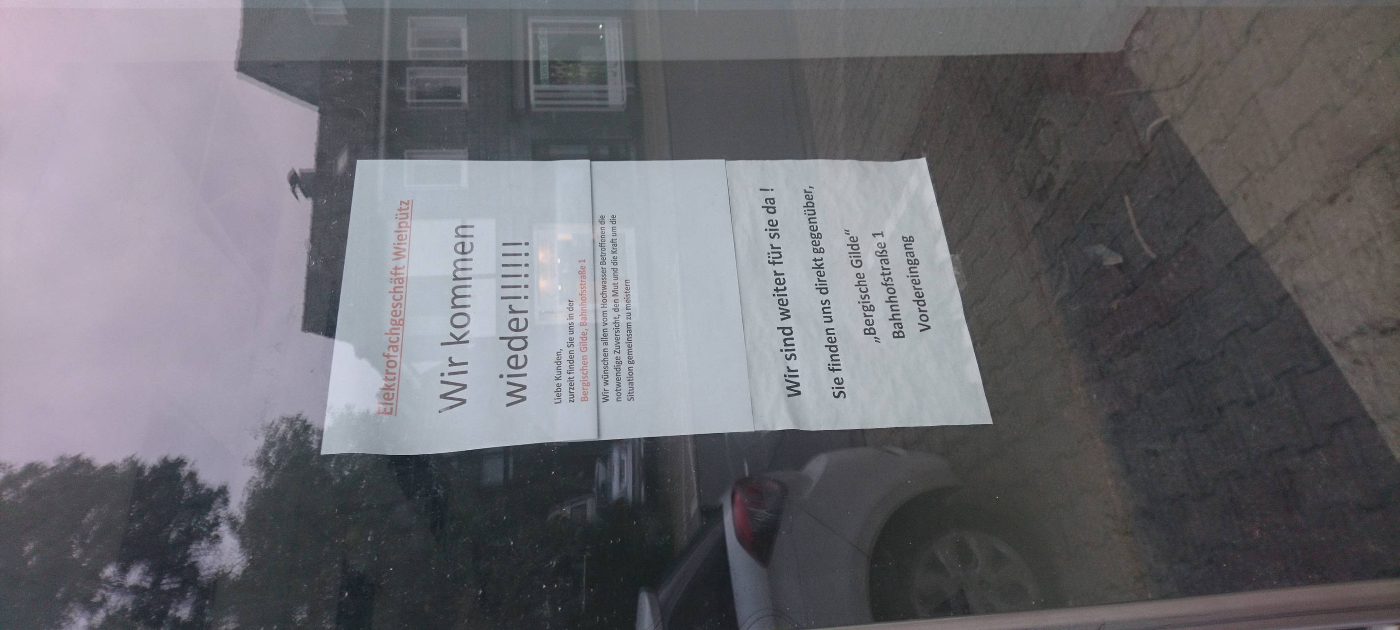 Drei Monate nach der Unwetterkatastrophe im Bergischen