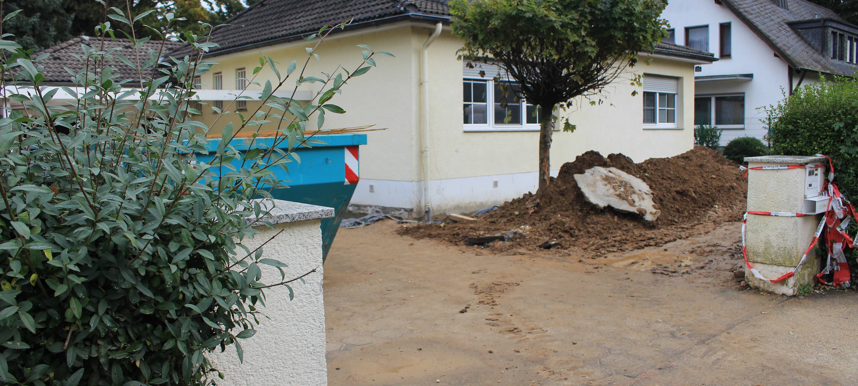 Drei Monate nach der Unwetterkatastrophe im Bergischen