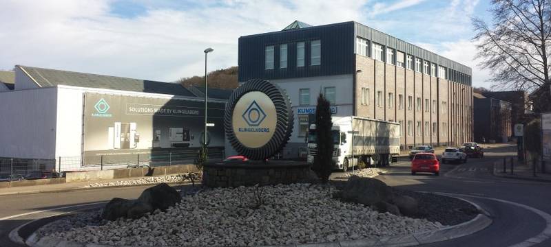Proteste vor dem Klingelnberg-Werk in Hückeswagen