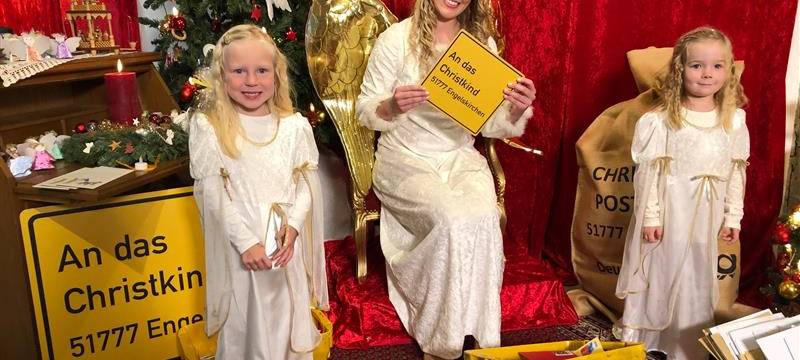 Christkindpostfiliale in Engelskirchen eröffnet