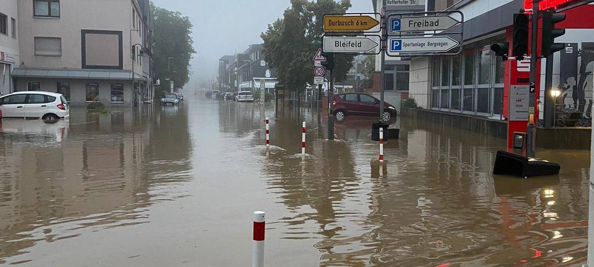 Hochwasser in Köln und Leverkusen