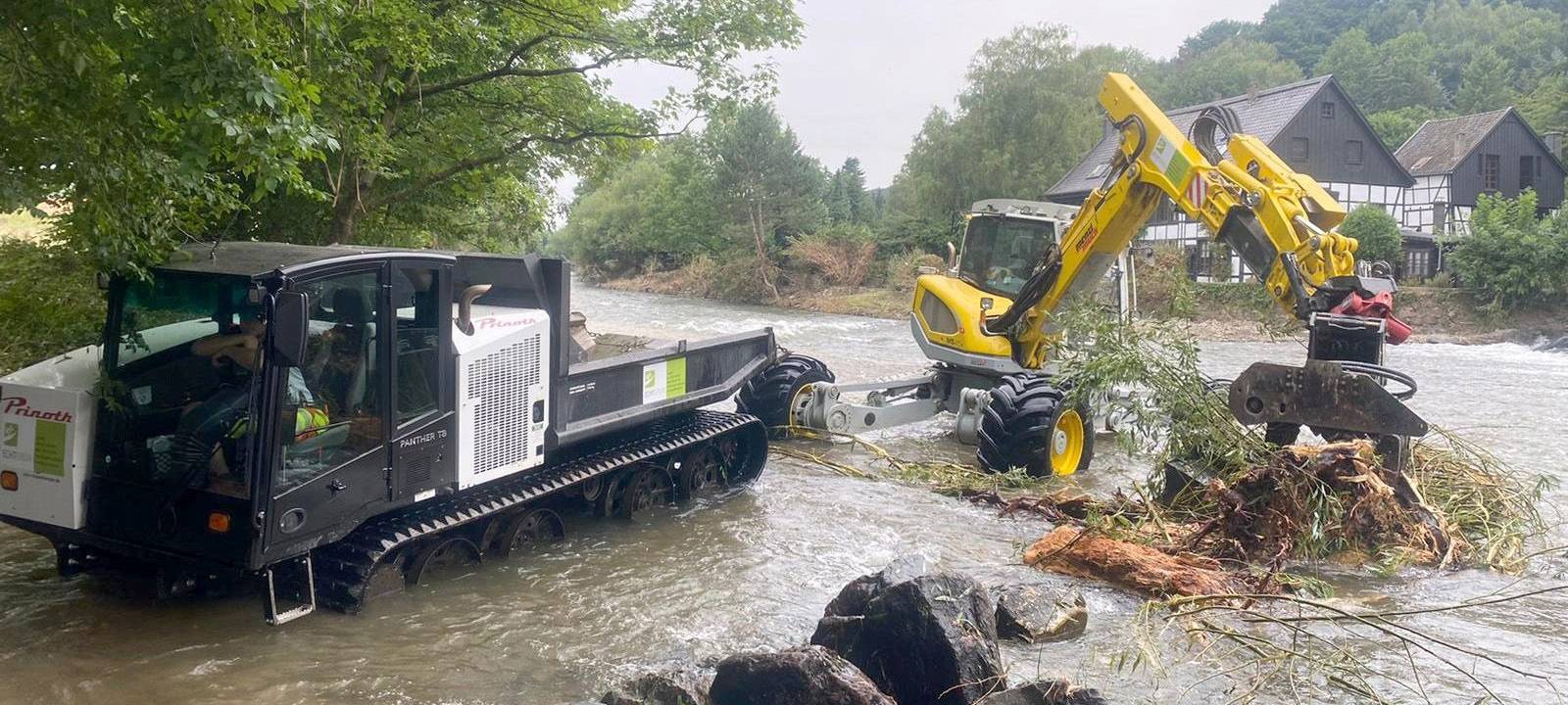 Hochwasserschutz - Wasserverbände und Land ziehen an einem Strang