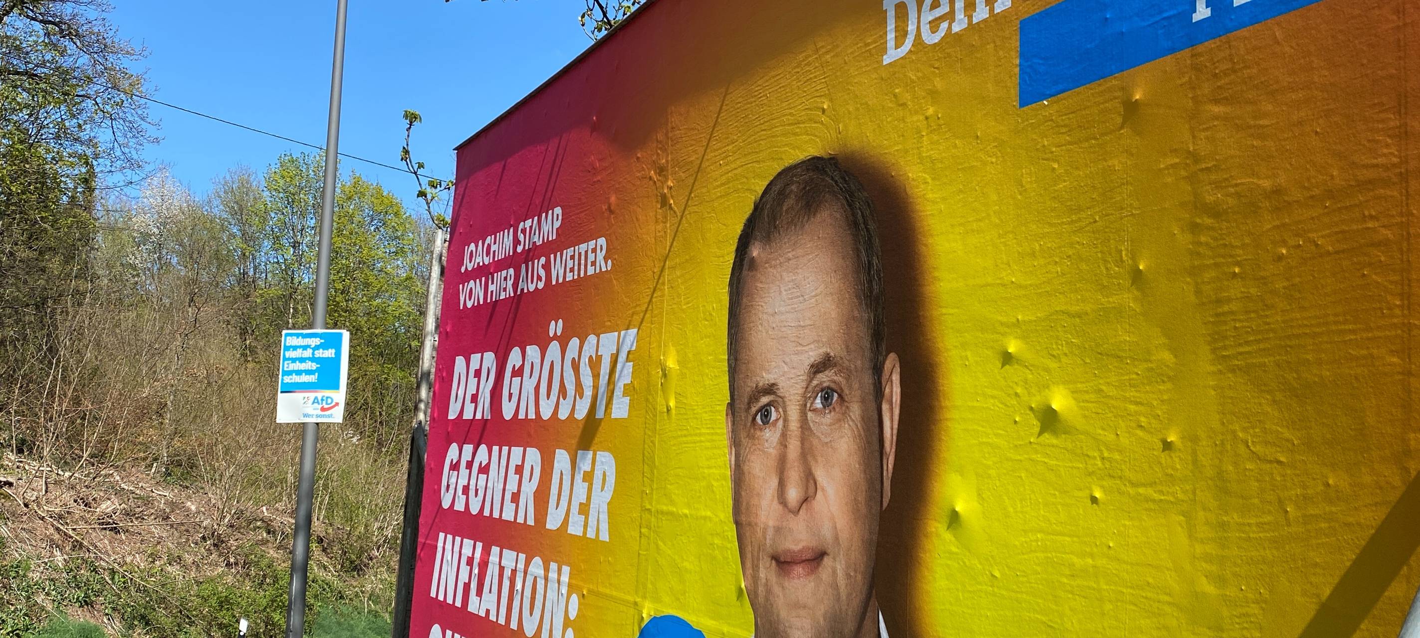 Wahlslogans zur Landtagswahl
