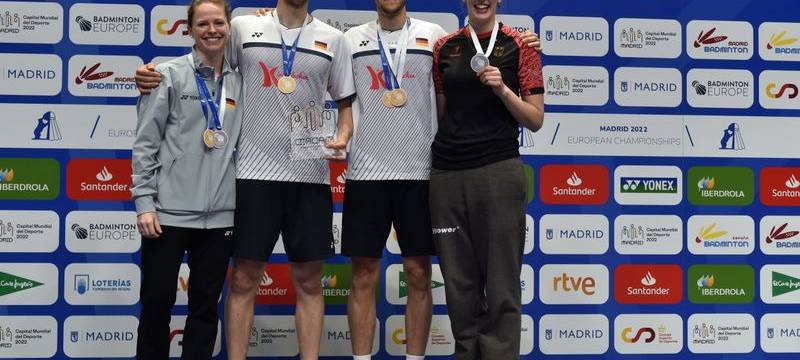 Badminton: Zweiter EM-Triumph für Lamsfuß