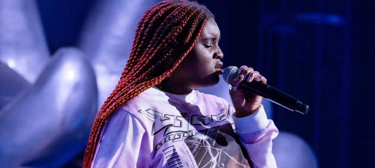 Jemima aus Wermelskirchen im "The Voice Kids" Finale