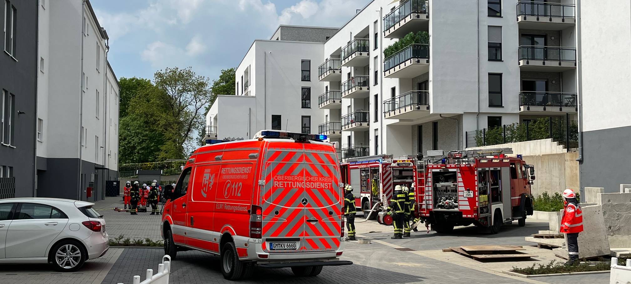 Viele Brände am Wochenende - Feuerwehren hatten viel zu tun