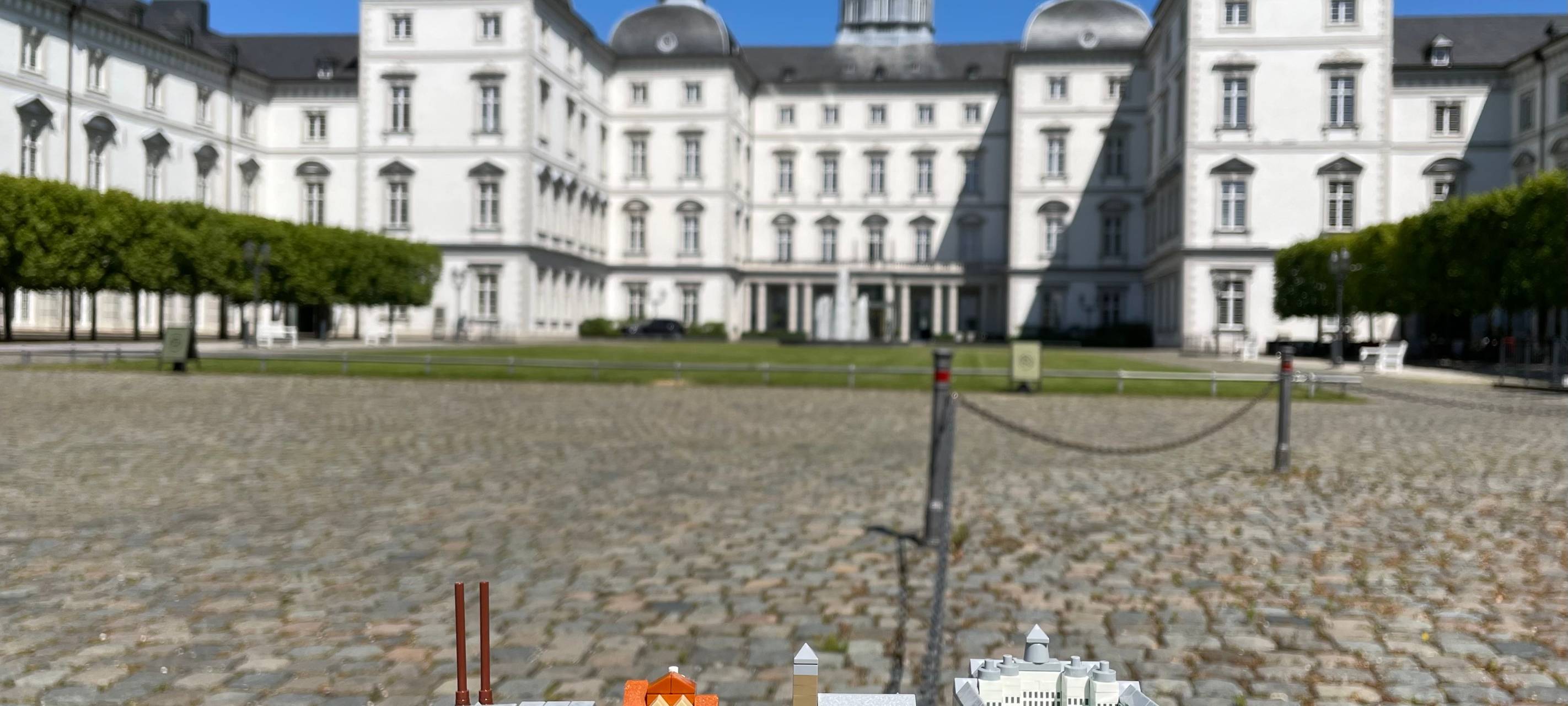 Bergisch Gladbach als Lego-Modell