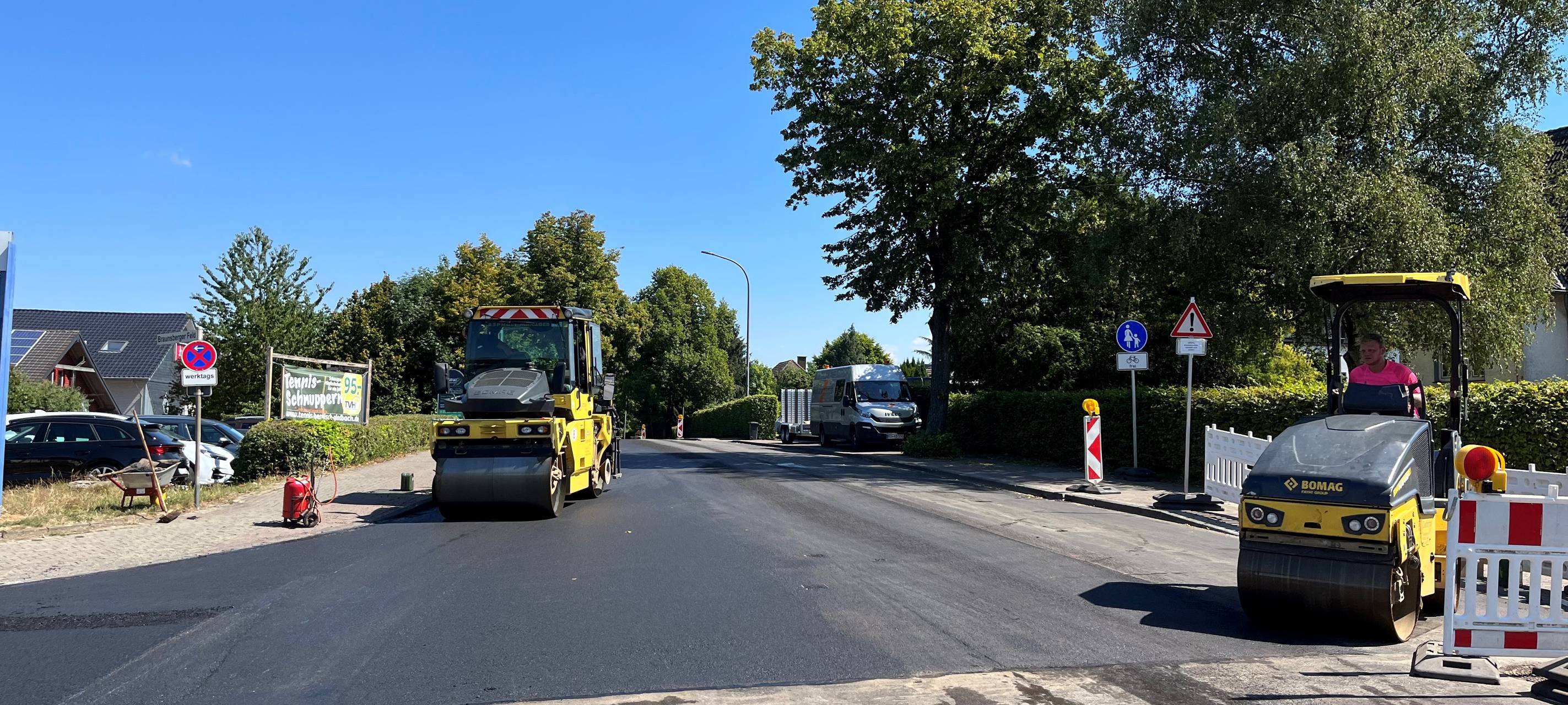 Bauarbeiten in Bergisch Gladbach-Herkenrath sind fertig