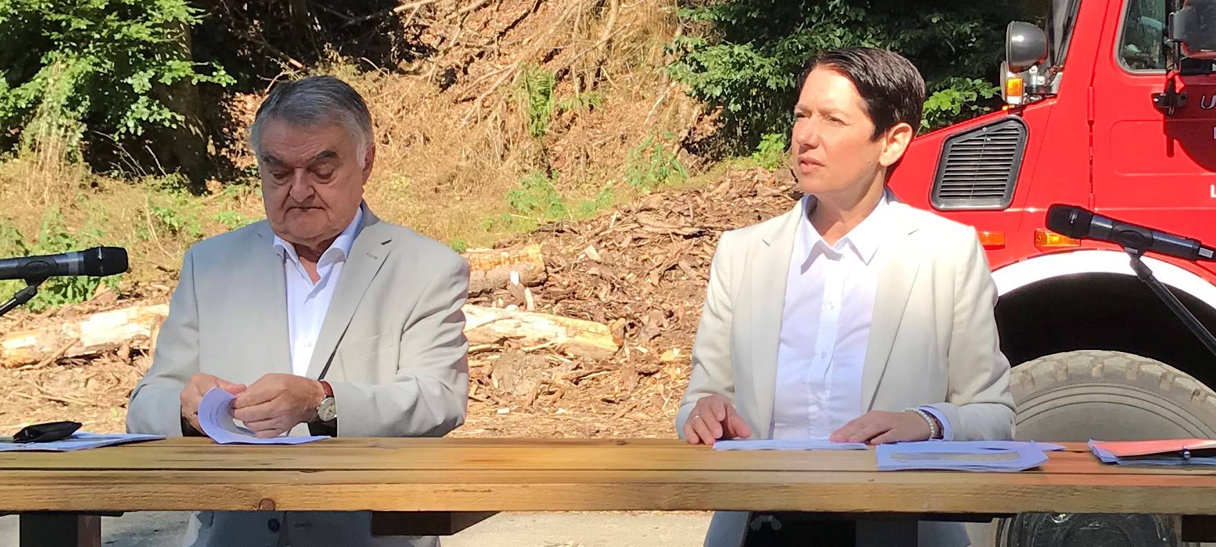 Neues Konzept zur Waldbrand-Bekämpfung