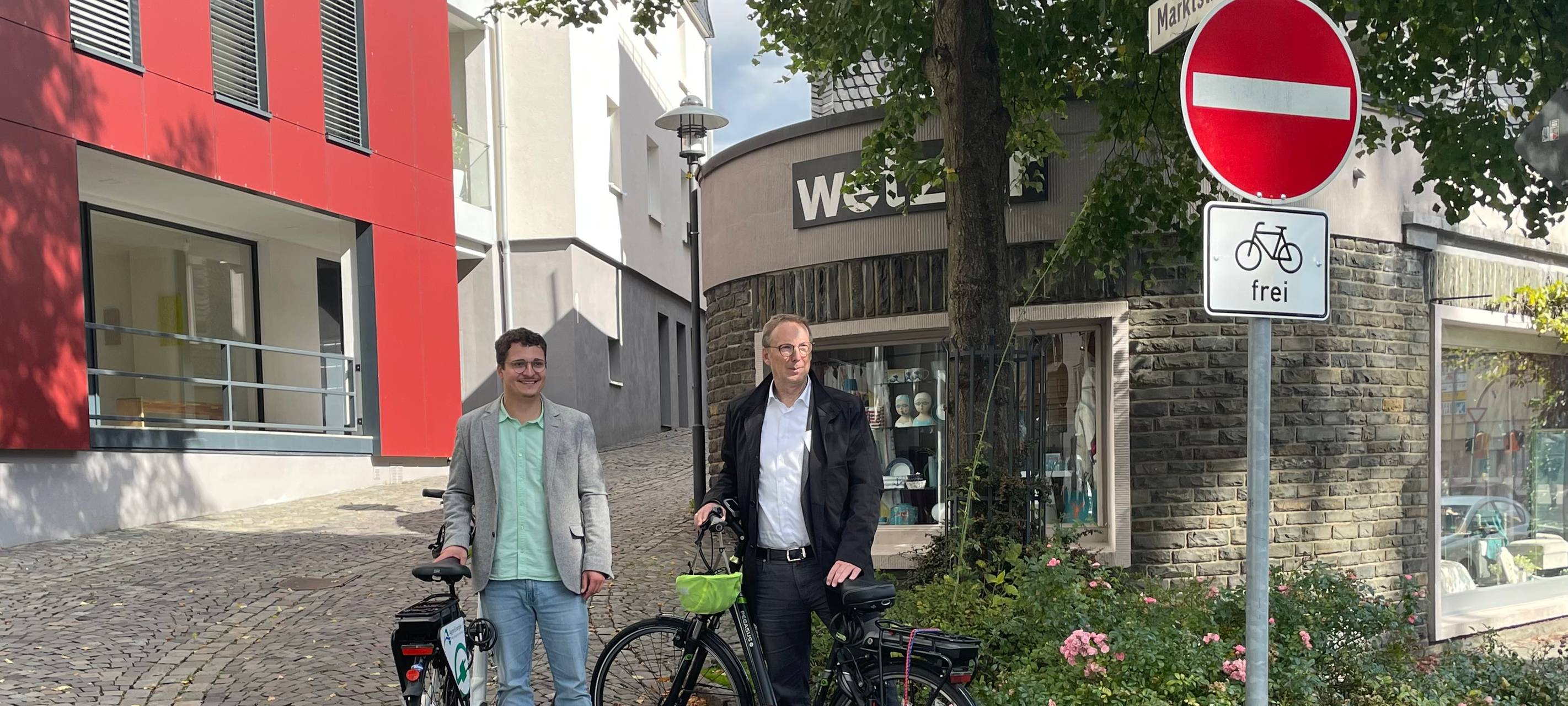Gummersbach: Fahrräder dürfen "falsch rum" in die Einbahnstraße