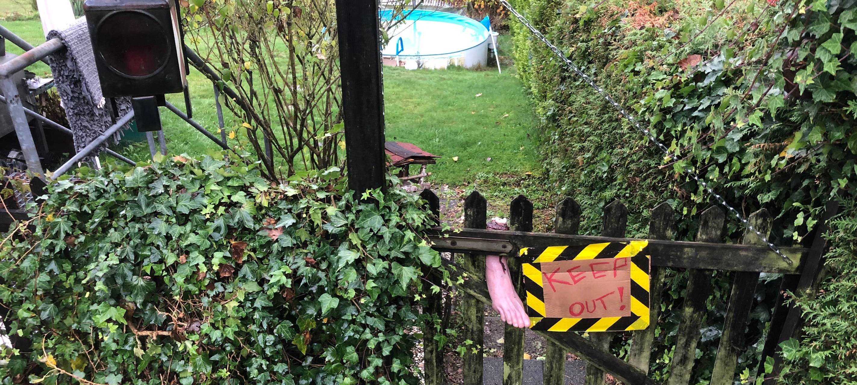 Halloween-Horrorhaus in Gummersbach-Elbach