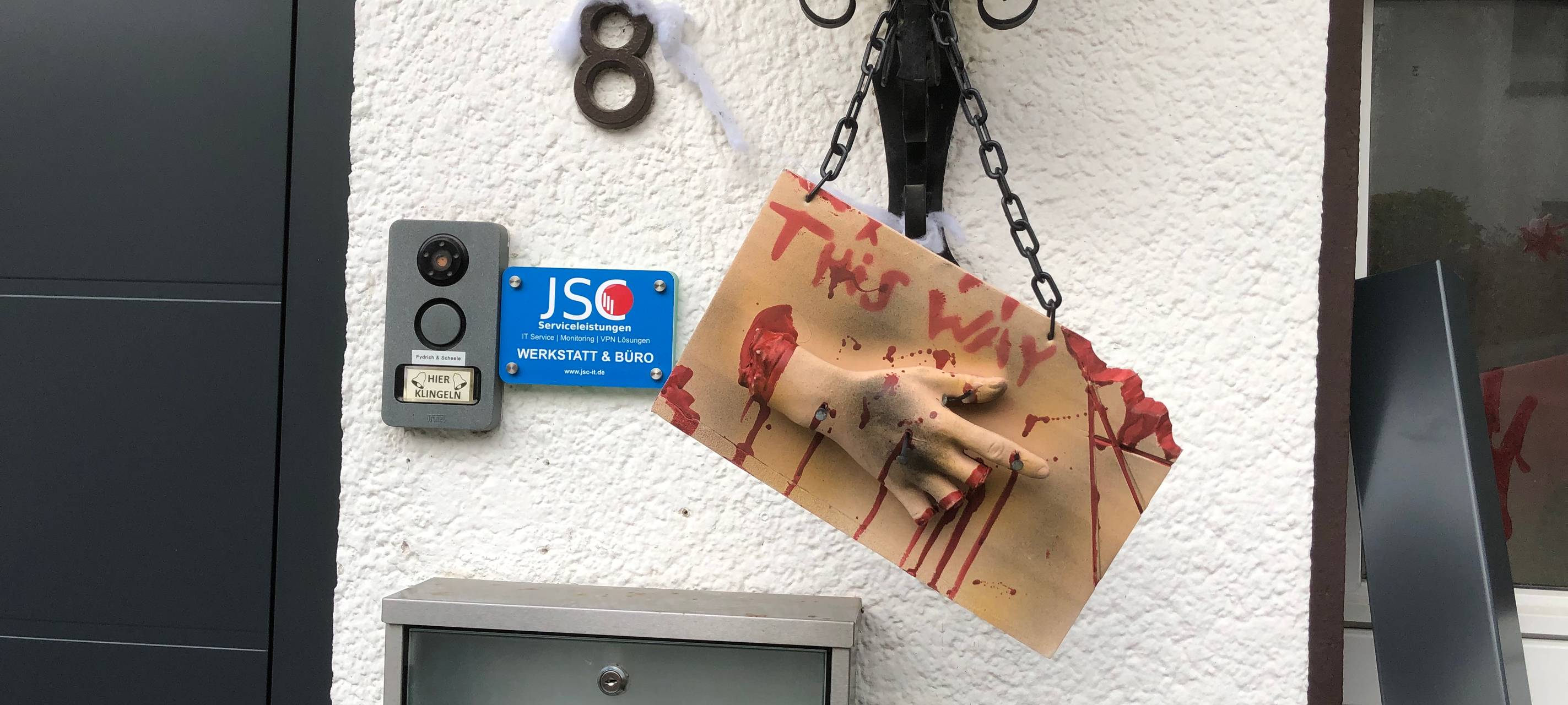 Halloween-Horrorhaus in Gummersbach-Elbach