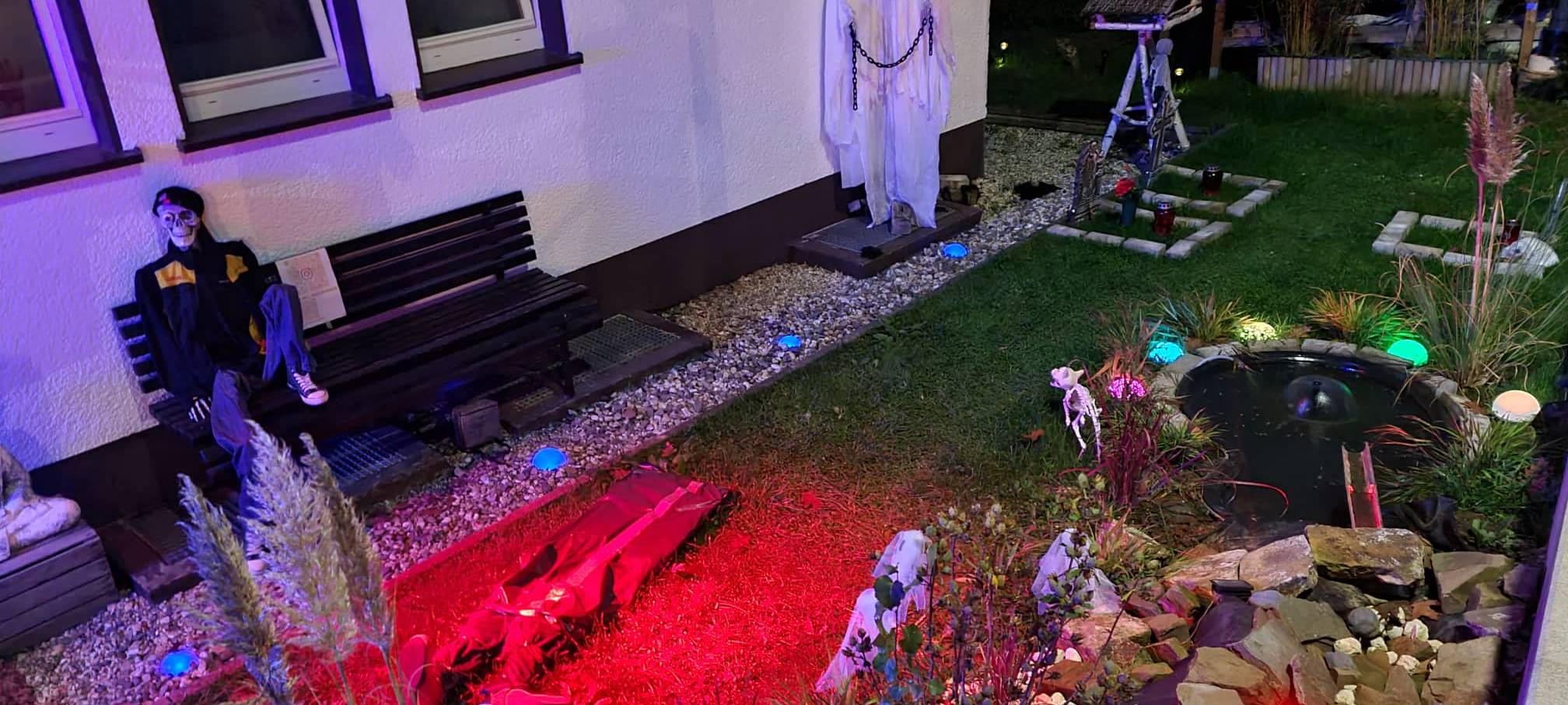 Halloween-Horrorhaus in Gummersbach-Elbach