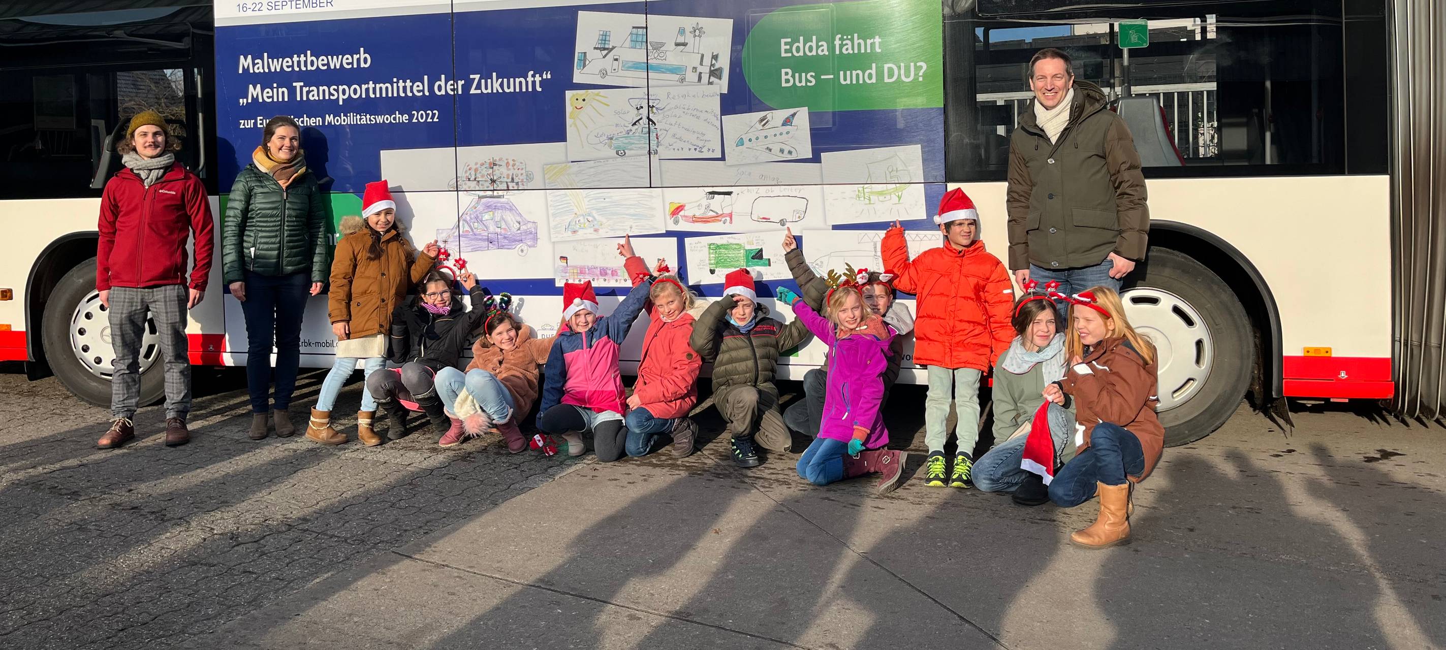 Gladbacher Grundschüler malen Mobilität der Zukunft