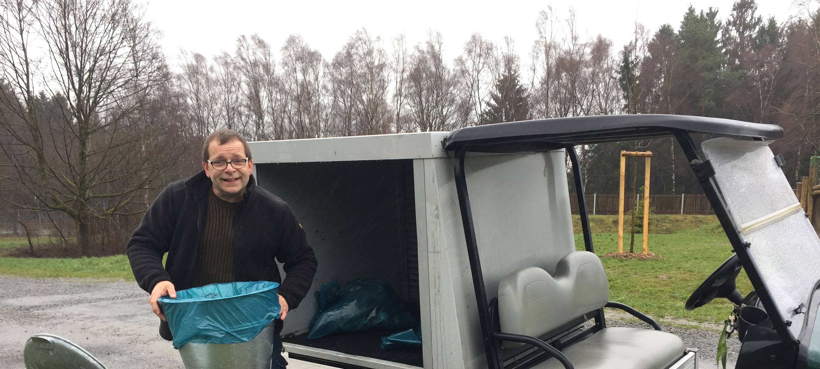 Putzen an besonderen Orten