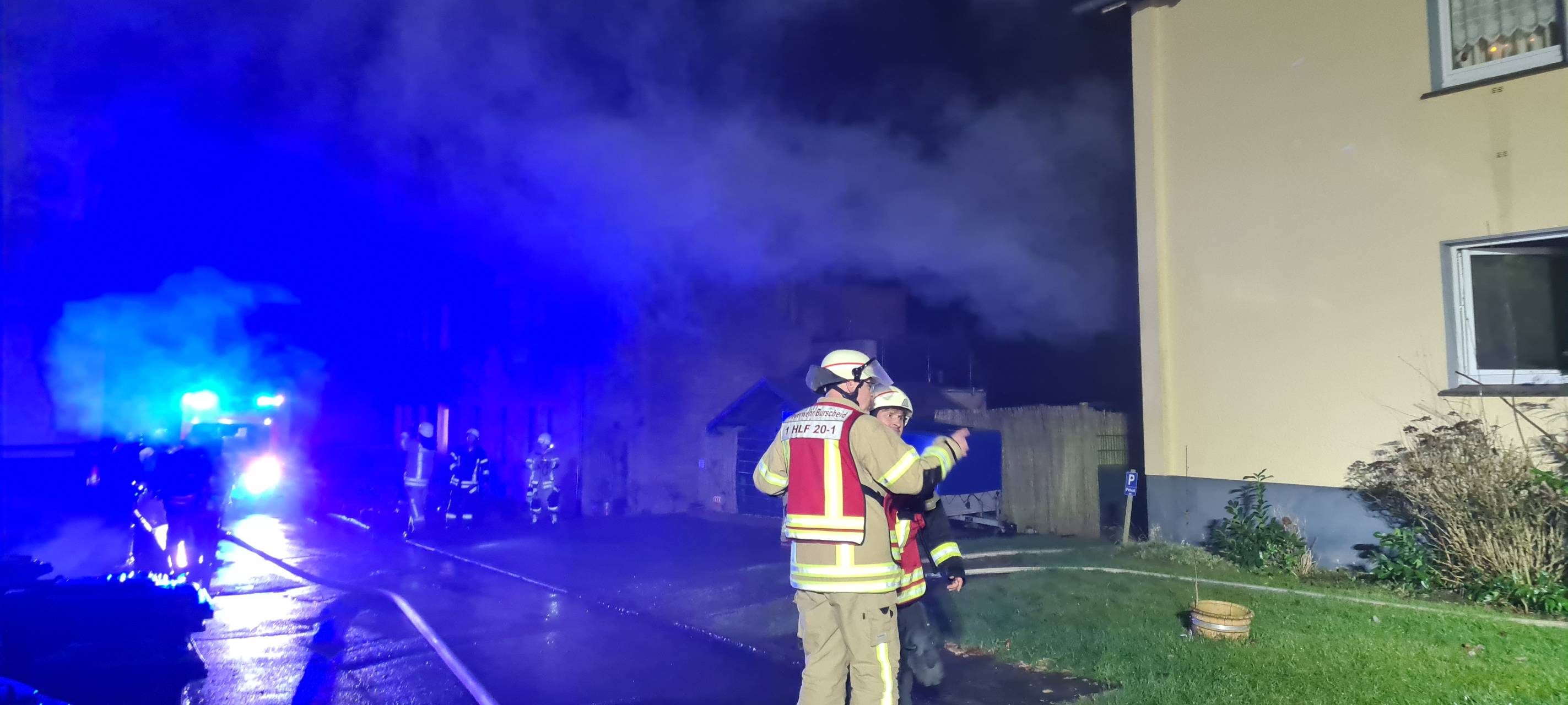 Wohnungsbrand in Hilgen
