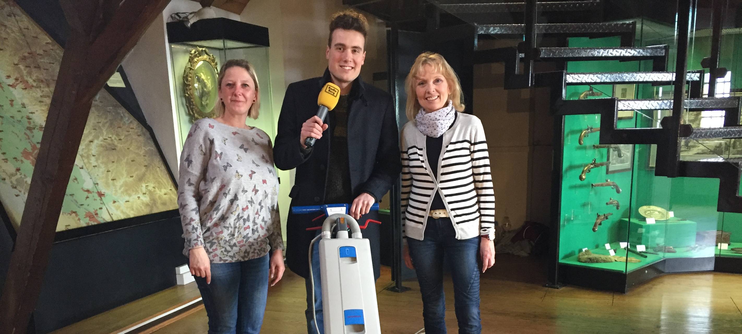 Putzen an besonderen Orten