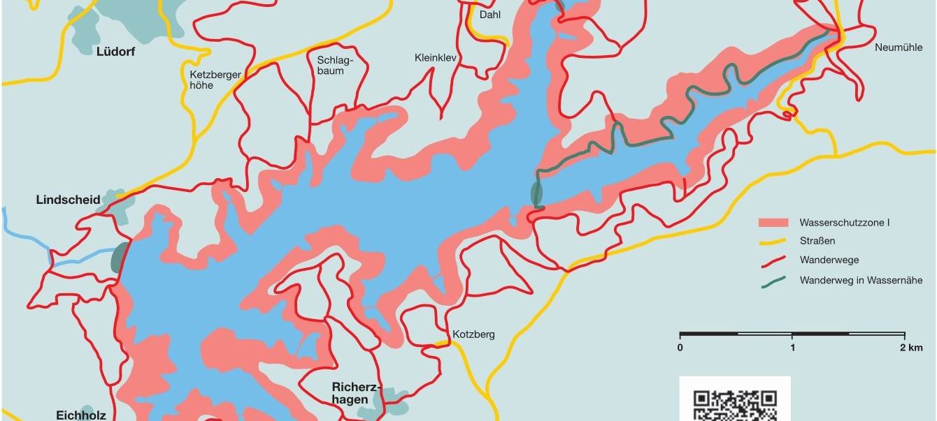 Kontrollen an der Großen Dhünntalsperre
