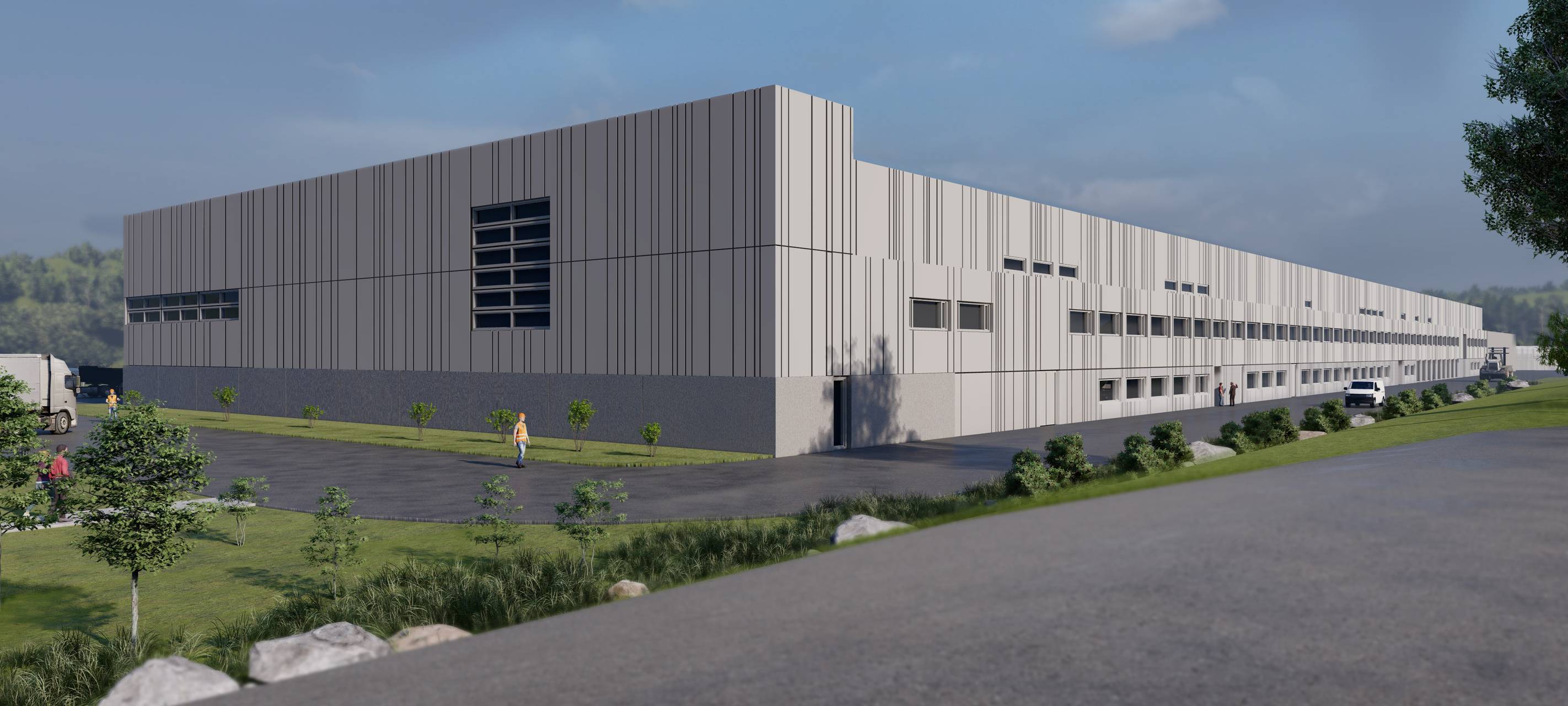 Morsbach: Neue Produktionshalle bei ALHO