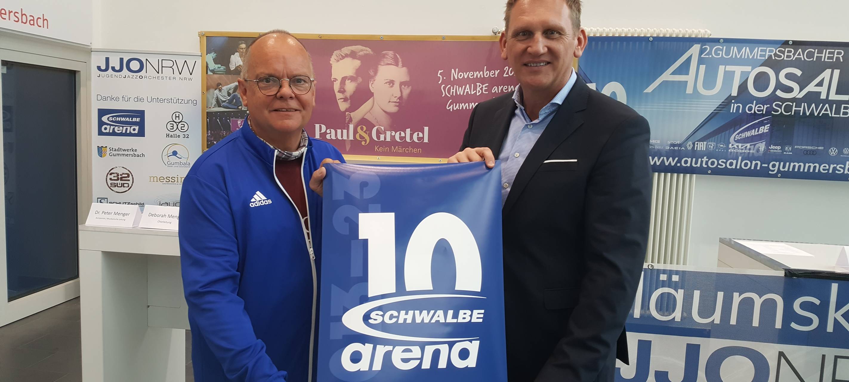 Schwalbe-Arena mit Jubiläums-Programm zum 10jährigen
