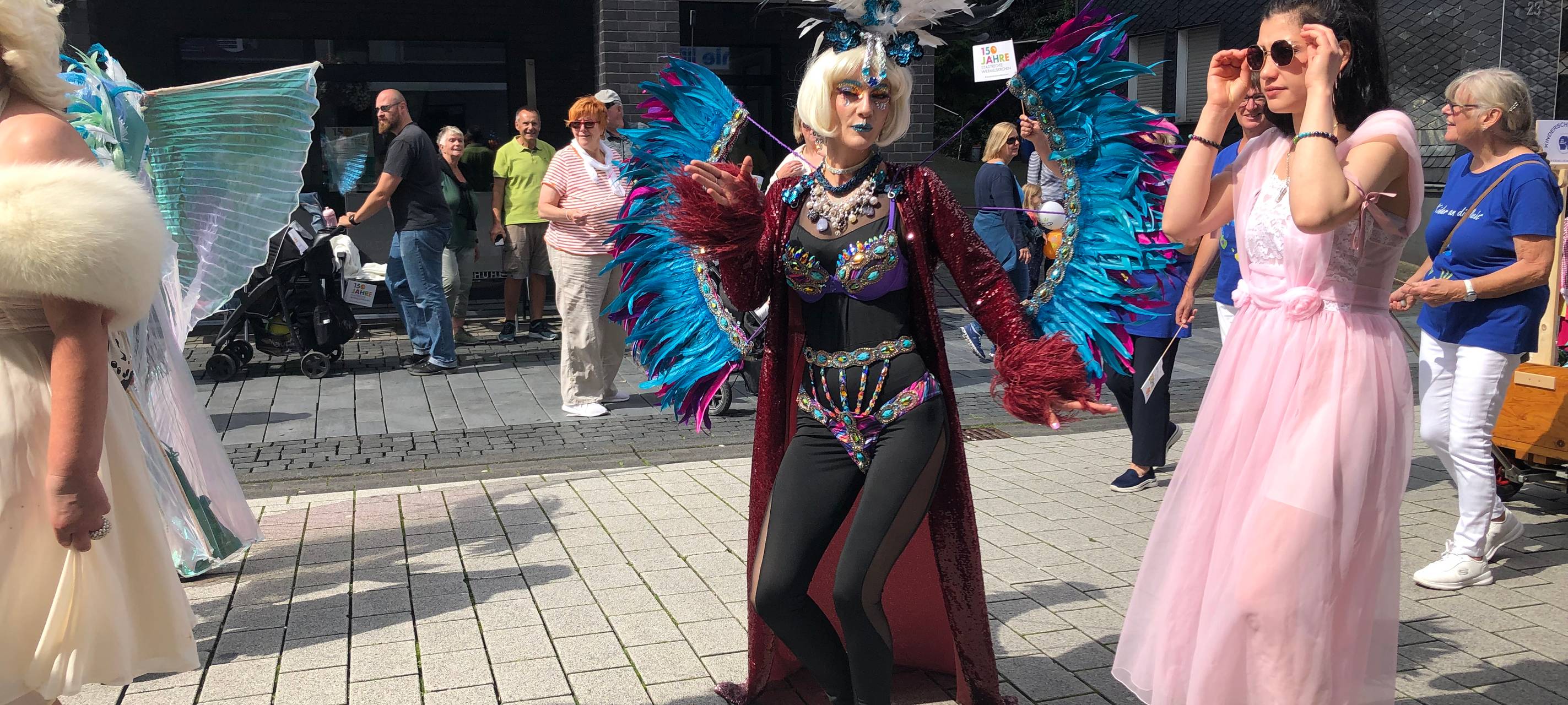 Festumzug zum Stadtjubiläum in Wermelskirchen