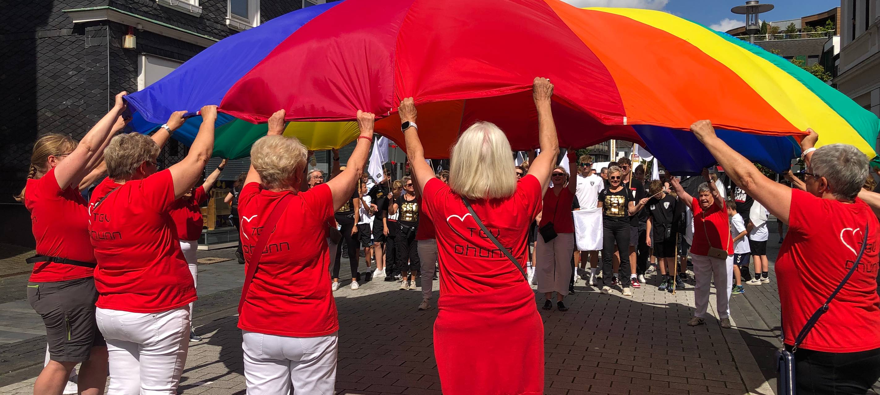 Festumzug zum Stadtjubiläum in Wermelskirchen