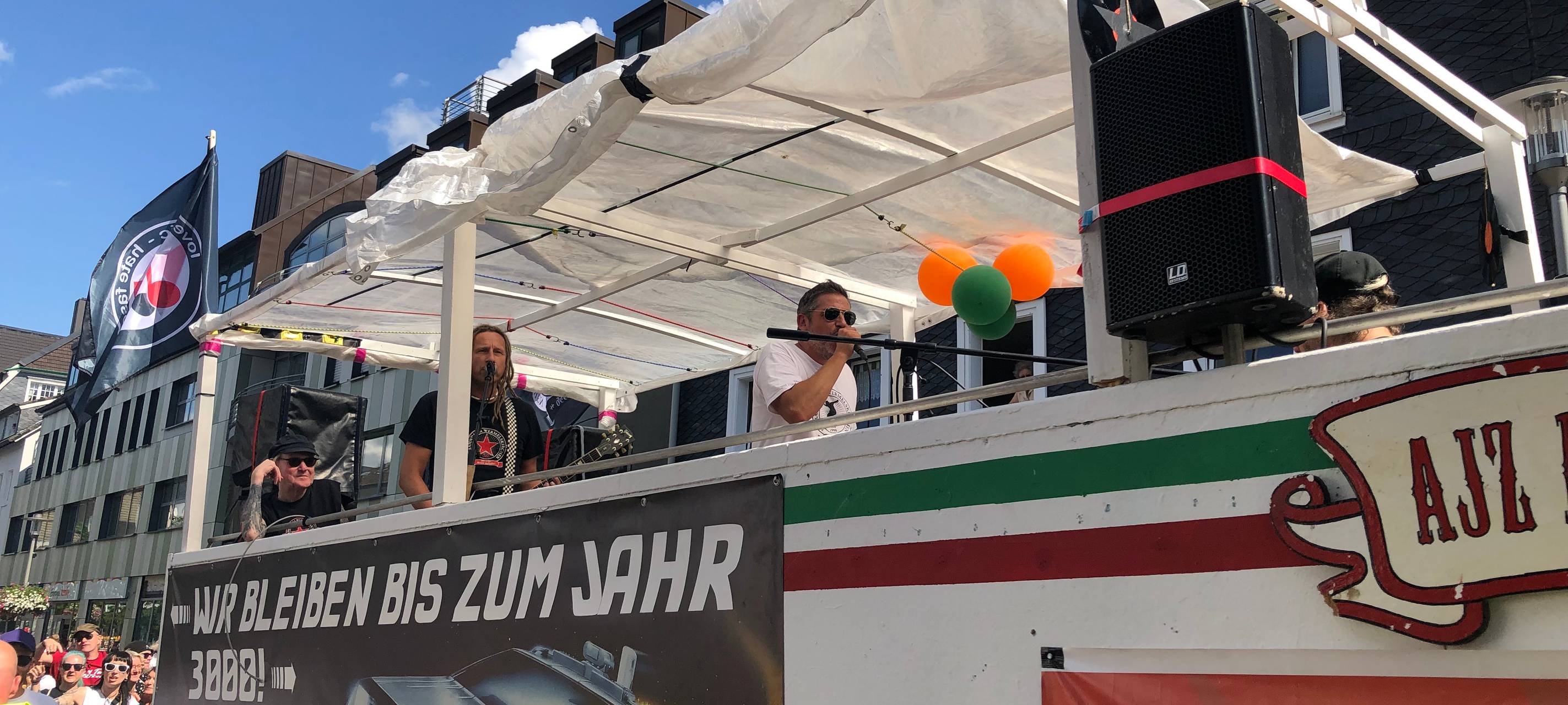 Festumzug zum Stadtjubiläum in Wermelskirchen