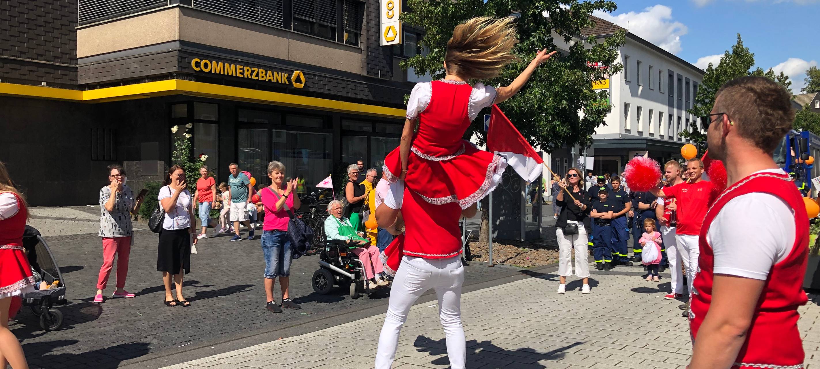 Festumzug zum Stadtjubiläum in Wermelskirchen