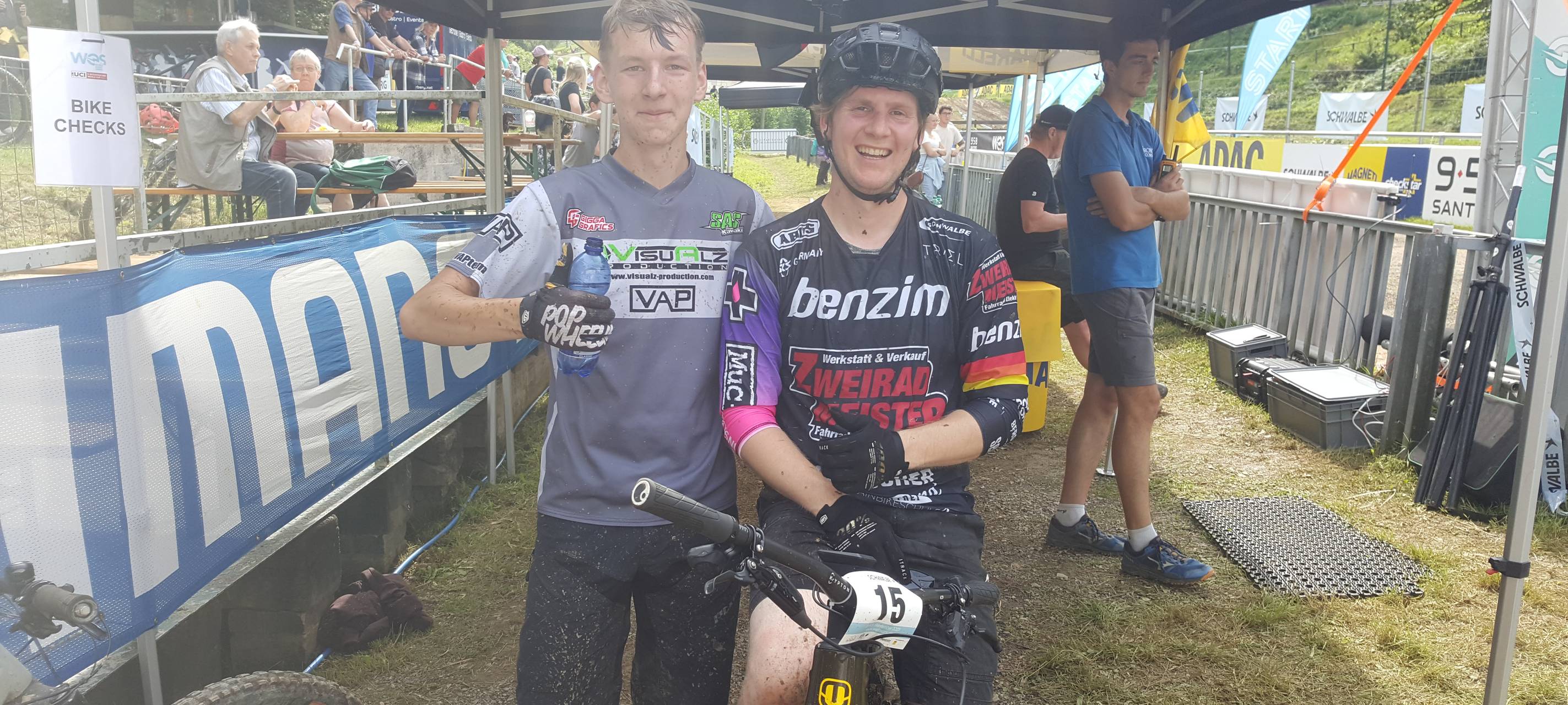 Radsport: Weltklasse-Mountain-Biker in Bielstein
