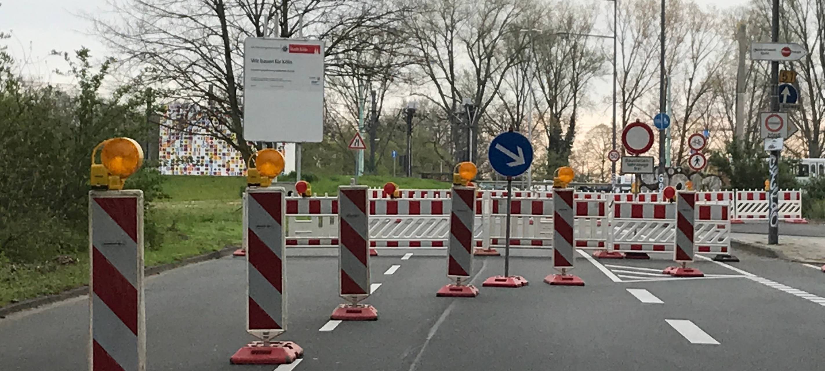 Bauende der Mülheimer Brücke verschiebt sich